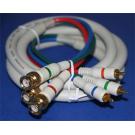 3-RCA to 3-BNC Component Cable Video 6 Feet