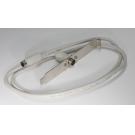 MiniDin6 PS2 Panel Mount Cable Male to Female 3ft port