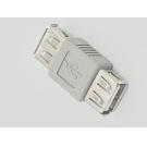 USB 2.0 Slim Gender Change F-F Type-A Female-Female Adapter Coupler