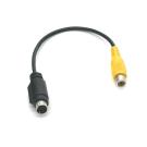 Video CARD Mini Din7 Standard to RCA Jack Adapter 7 Pin Composite