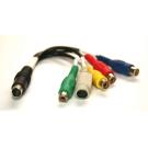 Component S-Video to MINIDIN9 Adapter Cable JATON CB9D0005