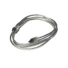 6FT Firewire Cable Silver 4PIN 4PIN