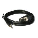 DB9 Female to 3.5mm TRS Serial Cable 6FT